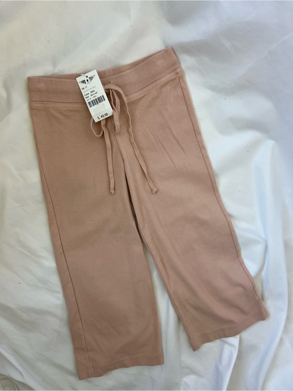 NWT Girls HARD TAIL Pink* 95% Cotton Skipper Sweatpants